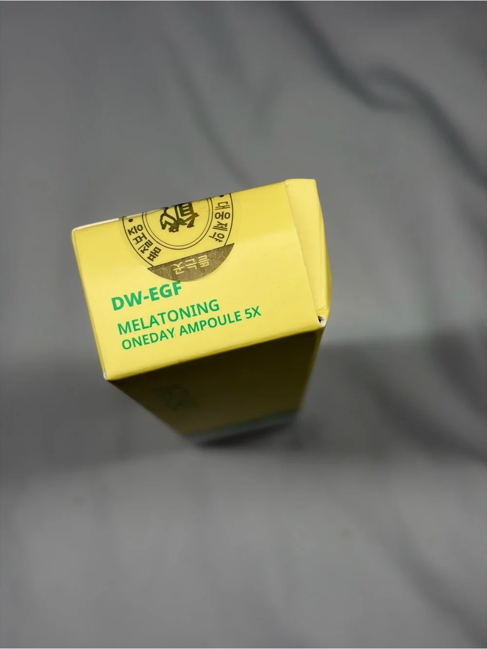 DW-EGF Melatoning One Day Ampoule 5X - Yellow